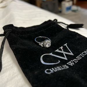 Vintage Charles Winston Sterling Silver Ring
